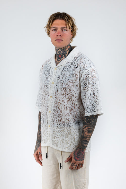 Imperium See-Through Oversized Shirt